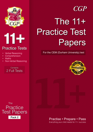 11+ Practice Tests for the CEM Test - Pack 2