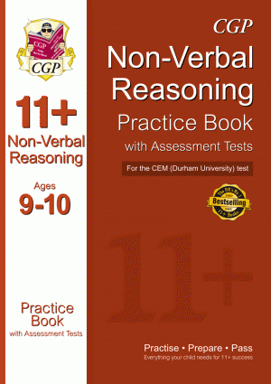 11+ Non-Verbal Reasoning Practice Book with Assessment Tests (Ages 9-10) for the CEM Test